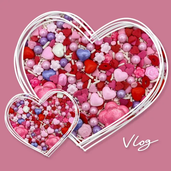 Light Pink Glittery Sugar, Perfect Sprinkle for Dessert Decorations, Baking